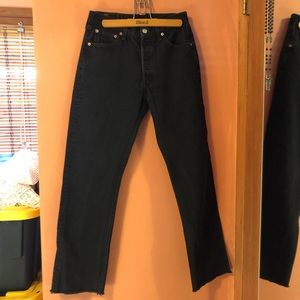 [LEVI’S] 501 Black Jeans
